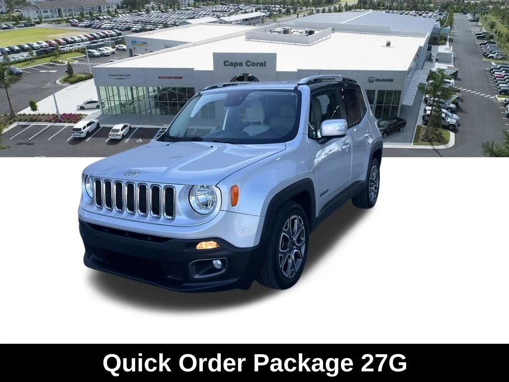 Used 2015 Silver Jeep Limited image 3