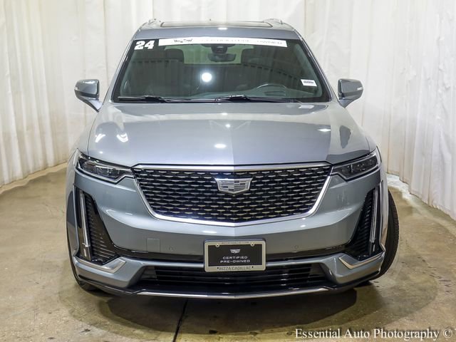 Used 2024 Argent Silver Metallic Cadillac Premium Luxury image 13