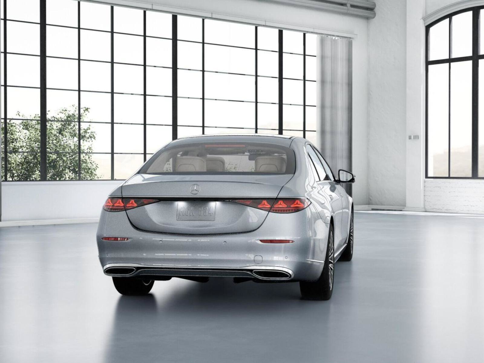 New 2027 Cirrus Silver Metallic Mercedes-Benz S 580 4MATIC® Sedan image 24