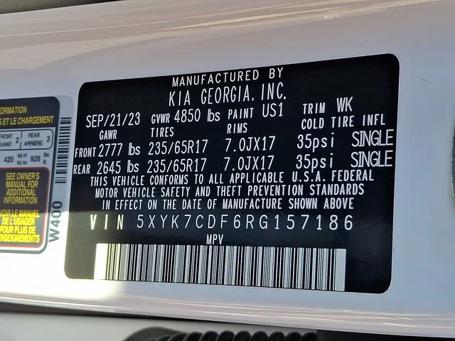 Certified Used 2024 White Kia X-Pro Prestige image 29