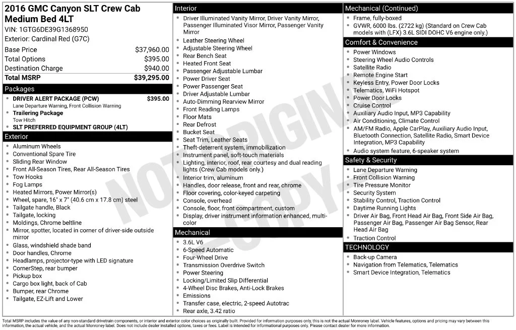 Certified Used 2016 Red GMC SLT image 24