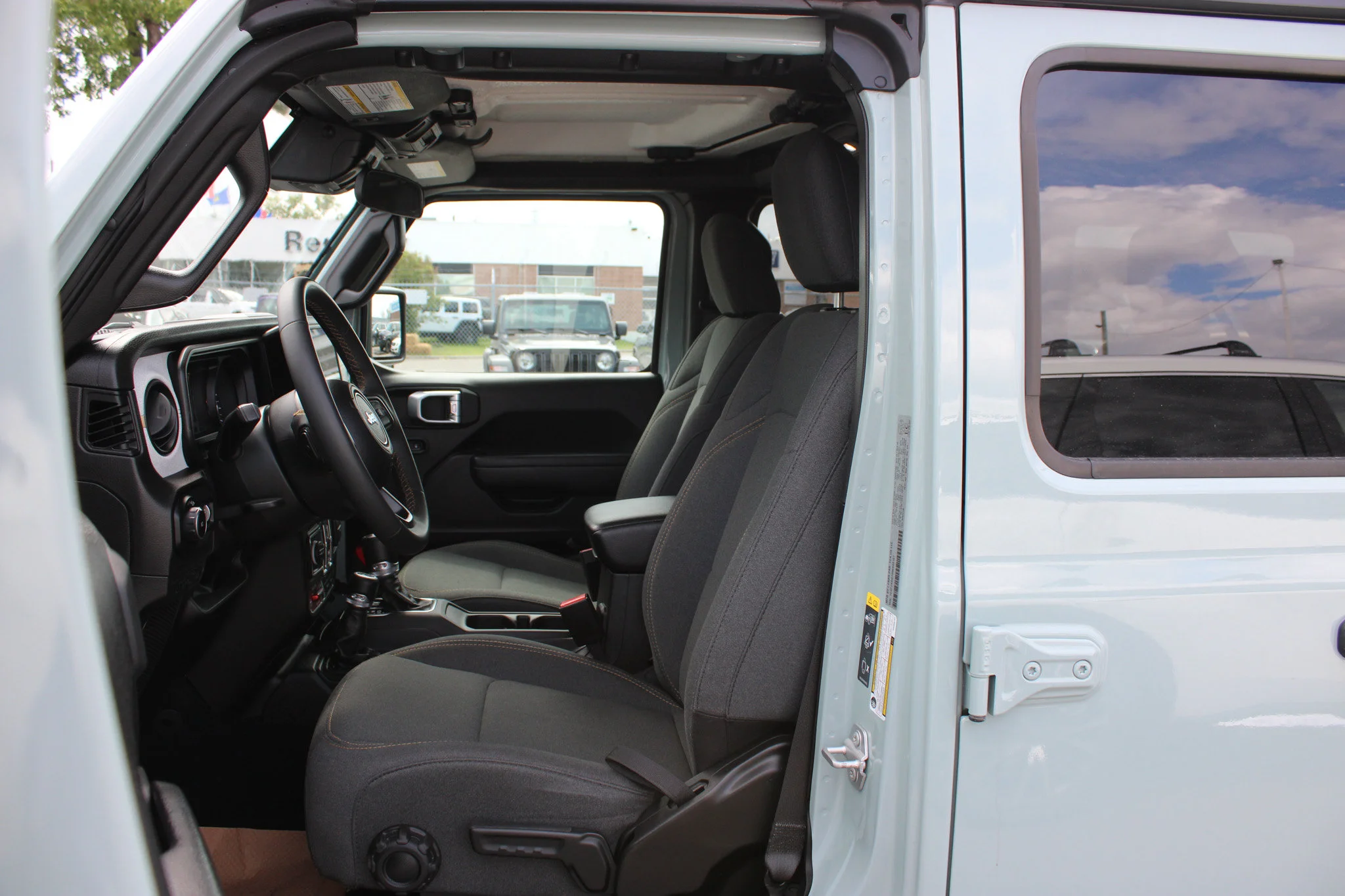 Used 2024 earl Jeep Willys* 4x4 | Earl Exterior | 3.6L V6 | Locking Rear Diff | Black Hardtop | 4.10 Rear Axle Ratio image 3