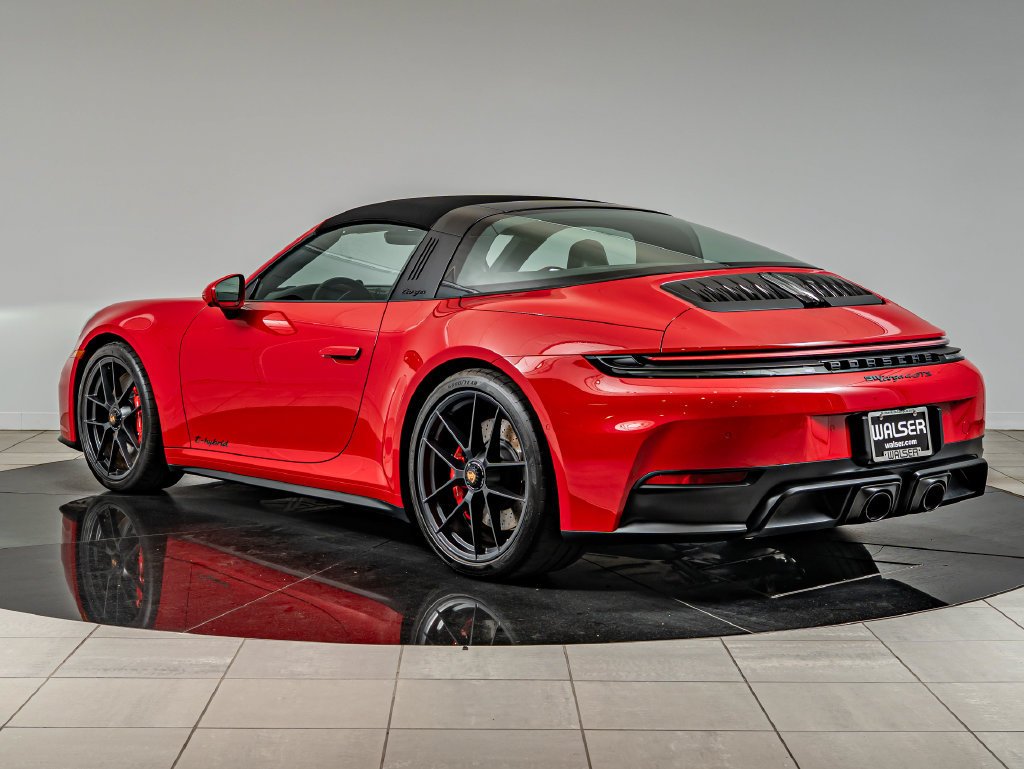 Used 2026 Carmine Red Porsche Targa 4 GTS image 3