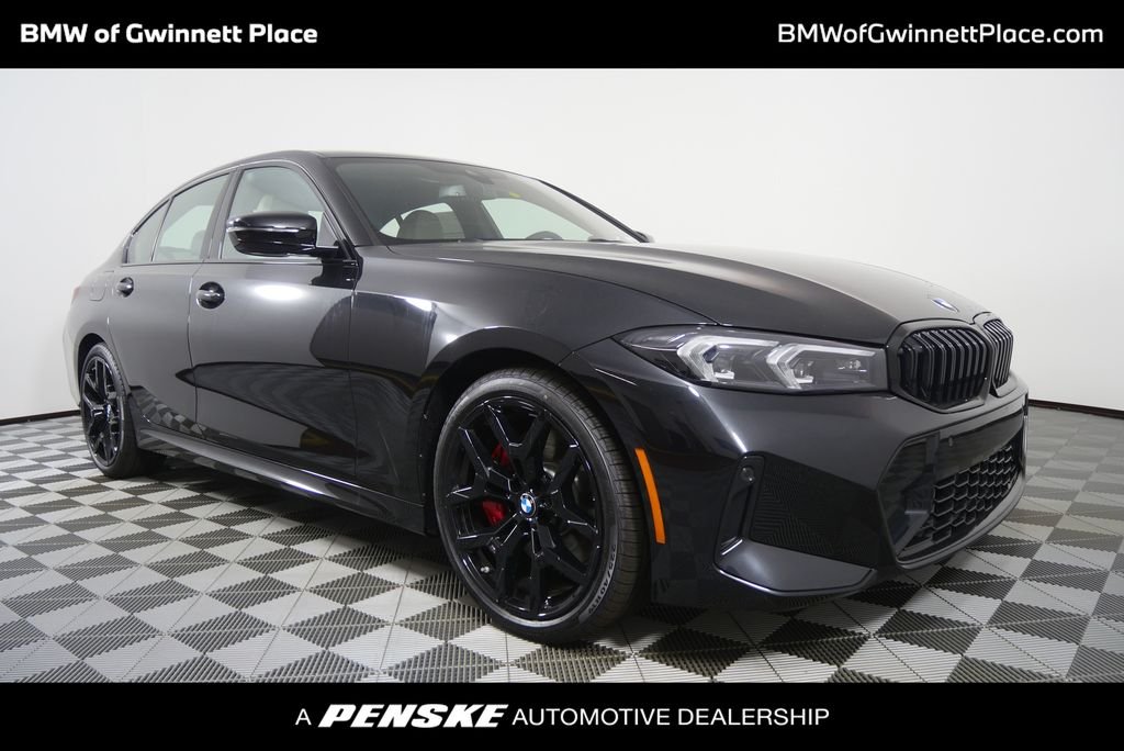New 2026 Black Sapphire Metallic BMW 330i image 1