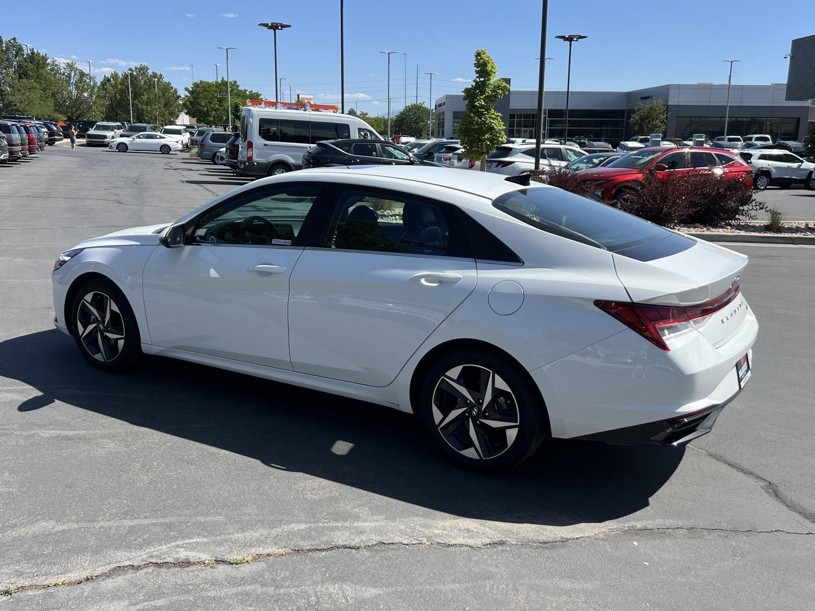 Certified Used 2023 Serenity White Pearl Hyundai Limited image 11