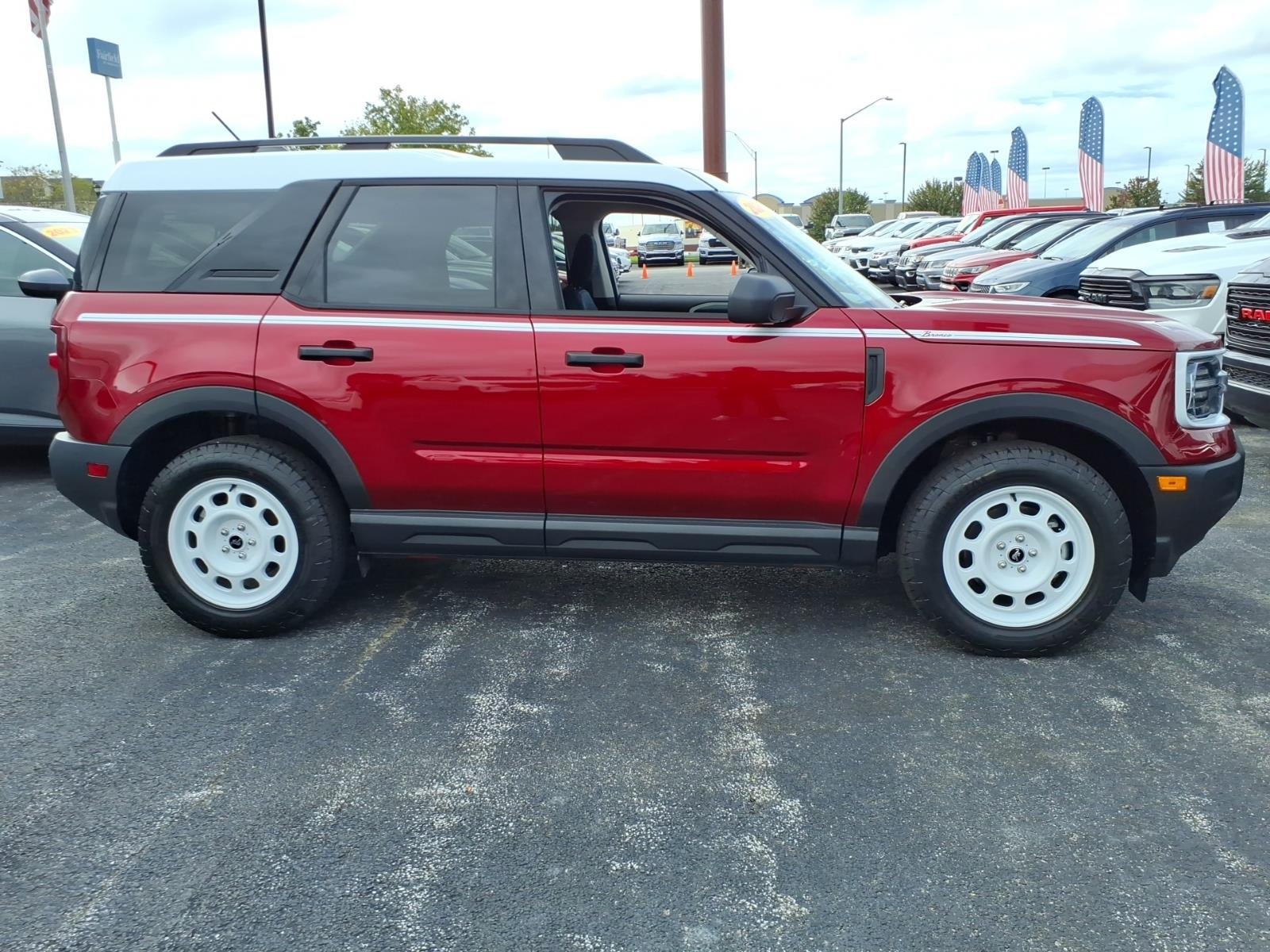 Used 2026 Ruby Red Metallic Tinted Clearcoat Ford Heritage image 4