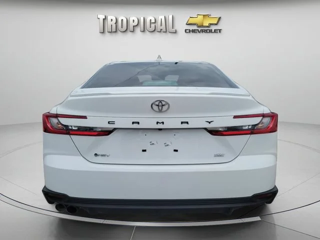 Used 2025 White Toyota LE image 4