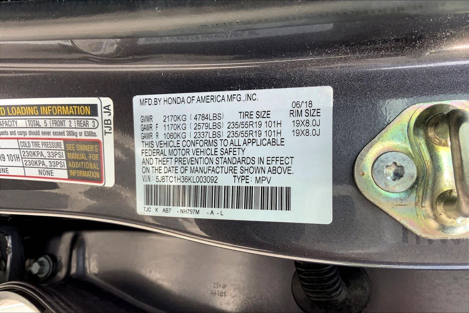 Used 2019 Modern Steel Metallic Acura  image 36