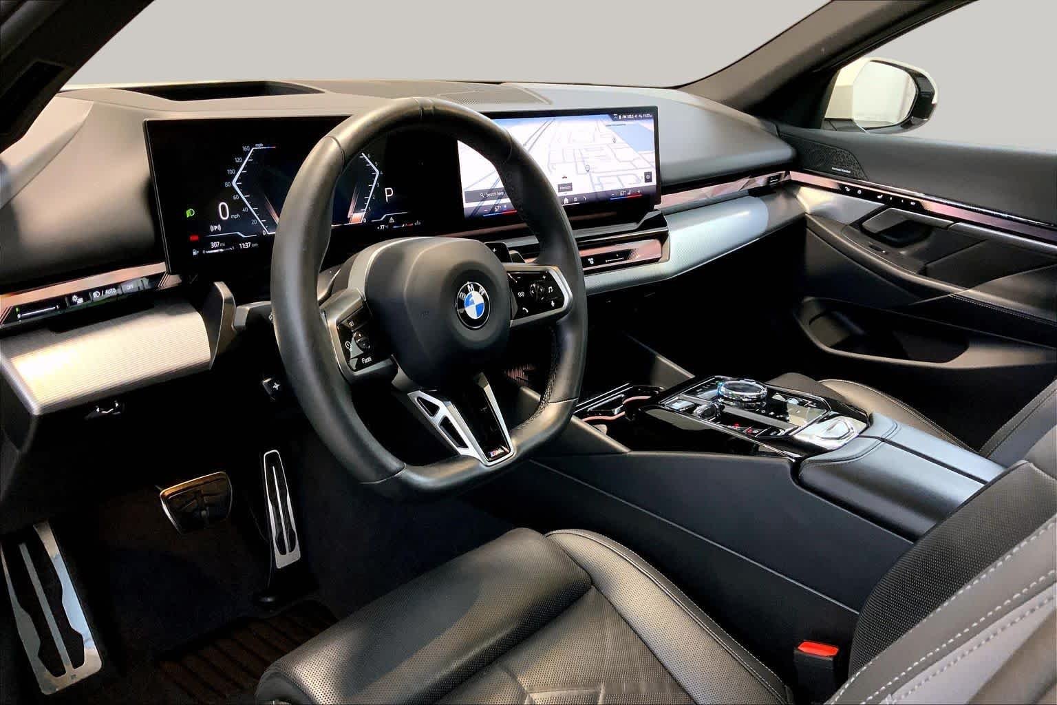 Certified Used 2024 Alpine White BMW 540i xDrive image 17