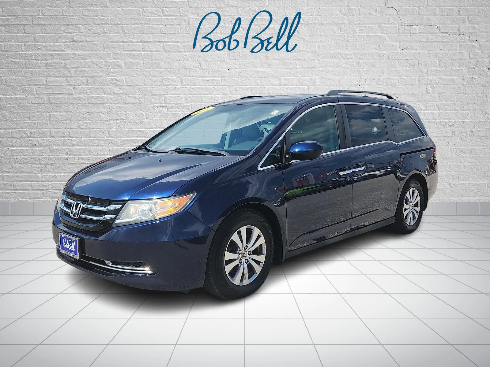 Used 2014 Blue Honda EX image 3