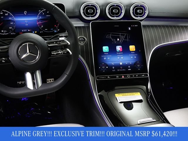 Certified Used 2026 MANUFAKTUR Alpine Grey Mercedes-Benz C 300 image 15