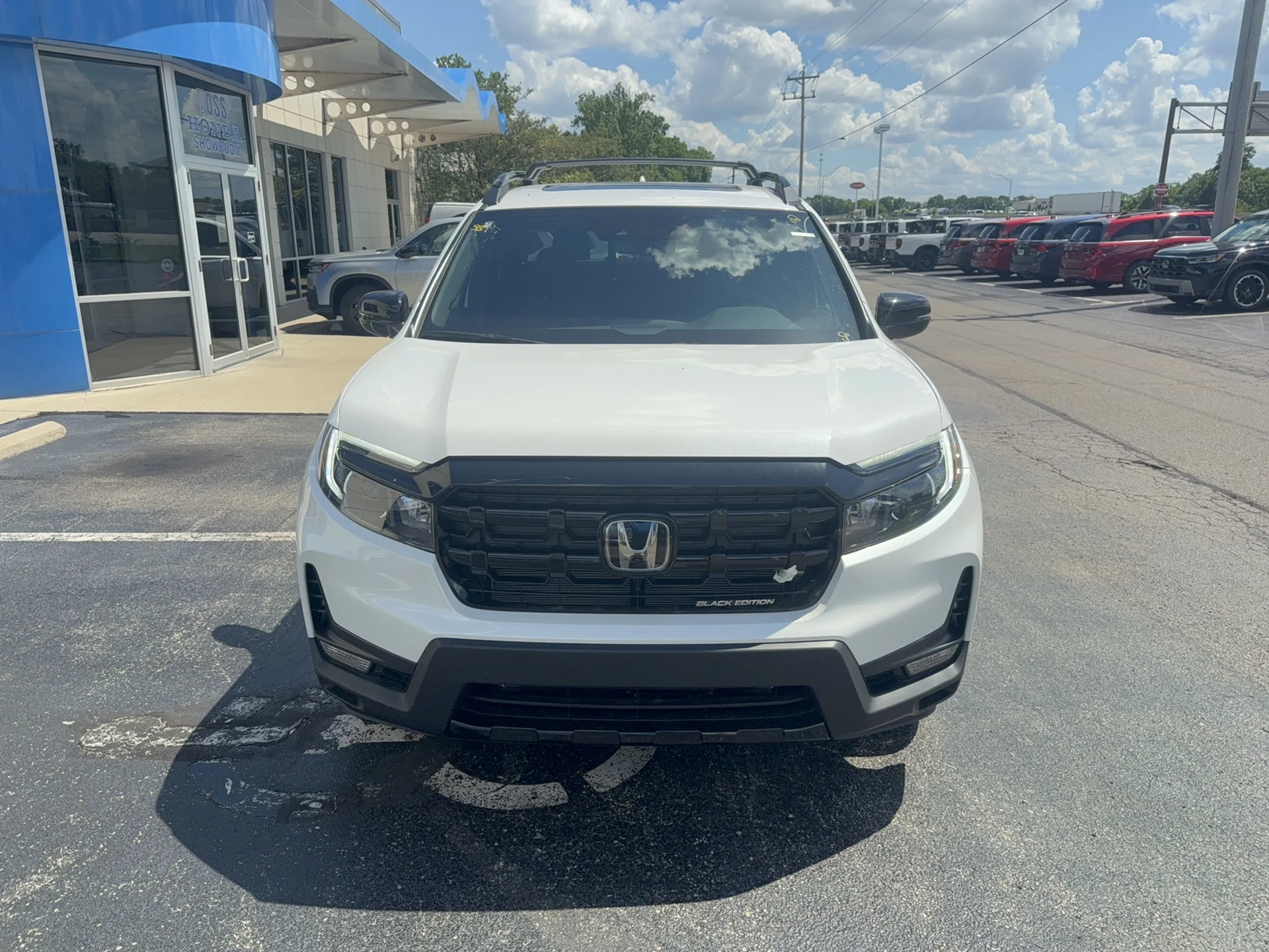 New 2026 Platinum White Pearl Honda Black Edition image 2
