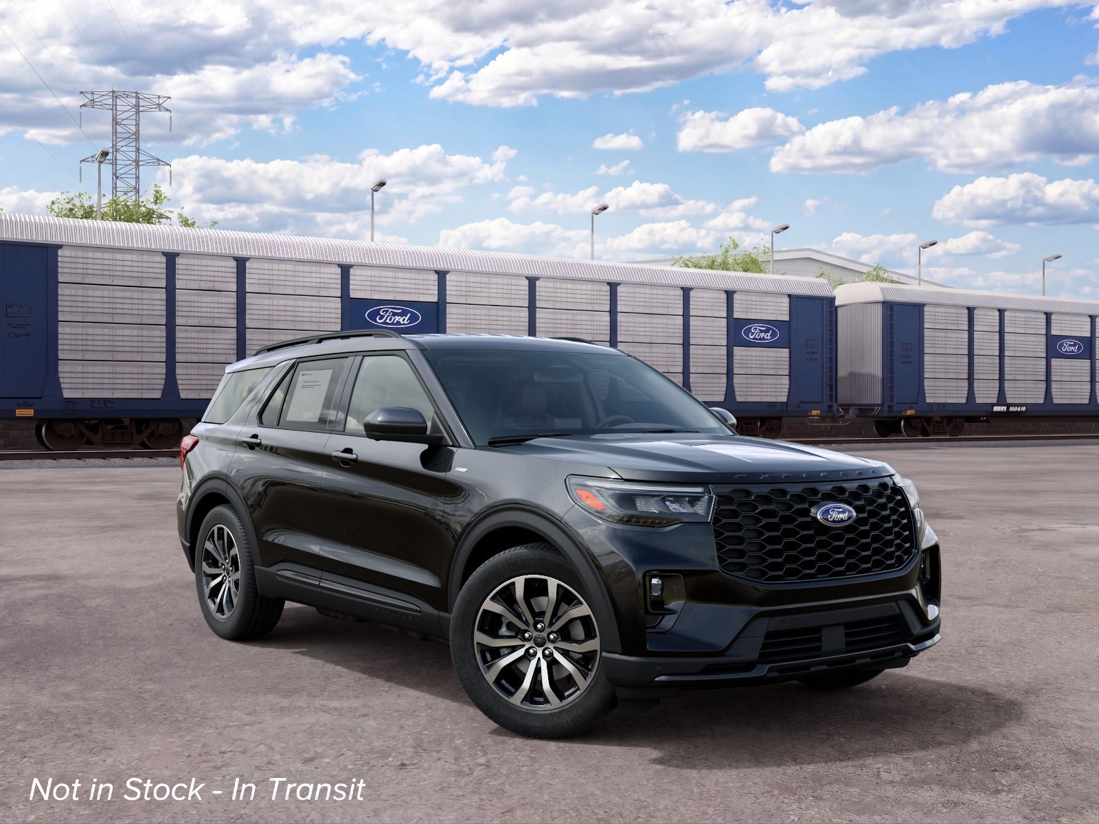New 2027 Agate Black Metallic Ford ST-Line image 4