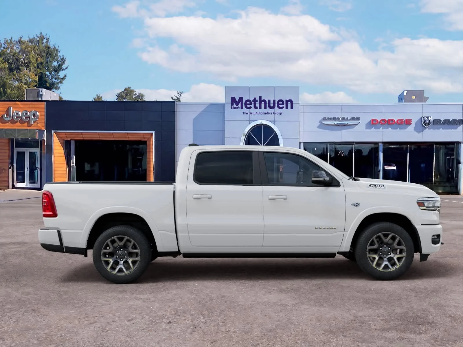 New 2027 Bright White Clearcoat Ram Laramie image 21