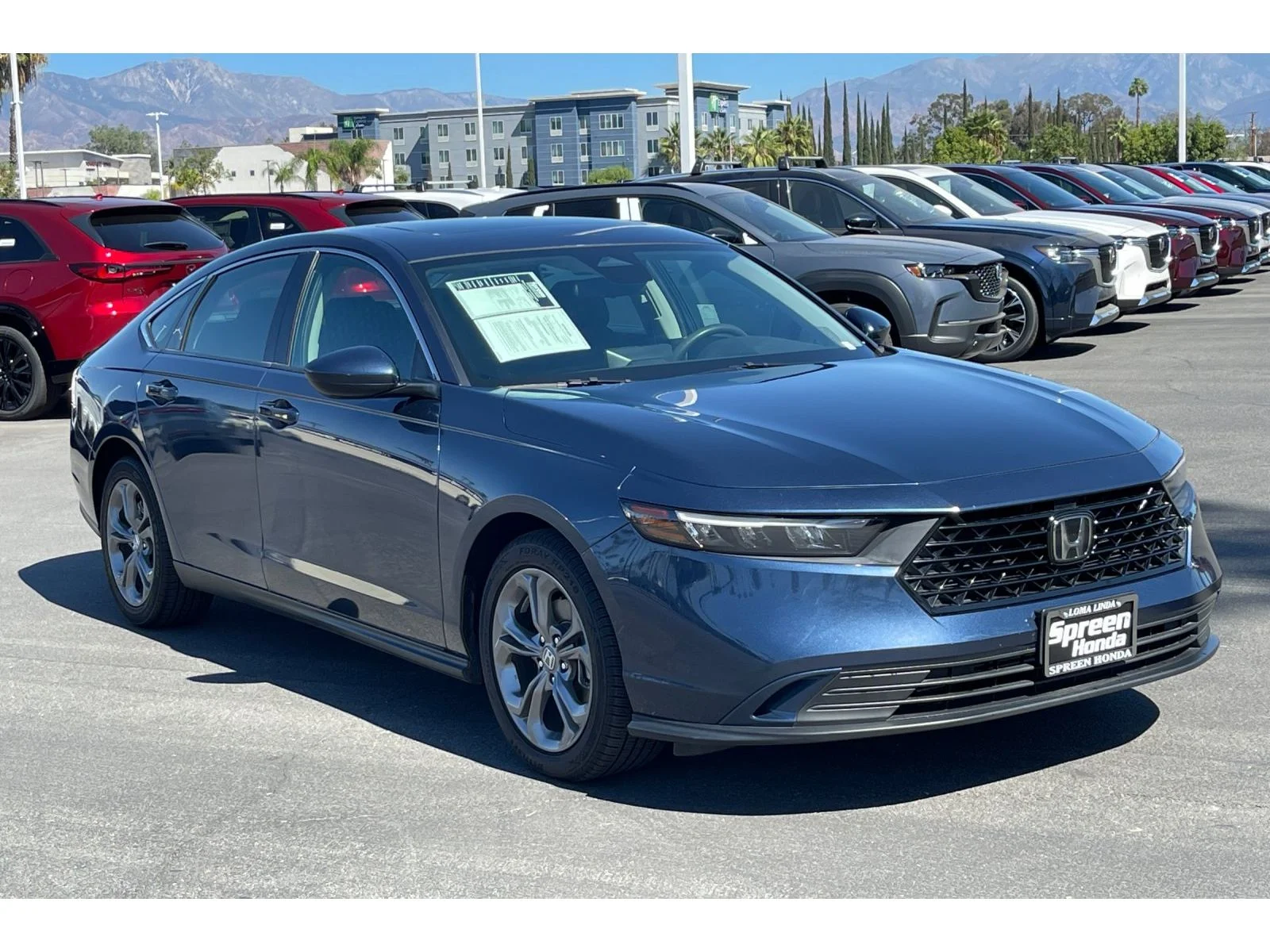 Used 2024 Canyon River Blue Metallic Honda EX image 8