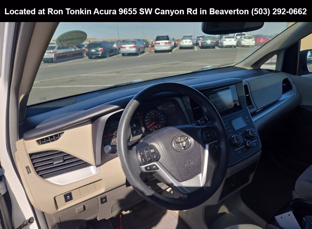 Used 2015 Super White Toyota LE image 9