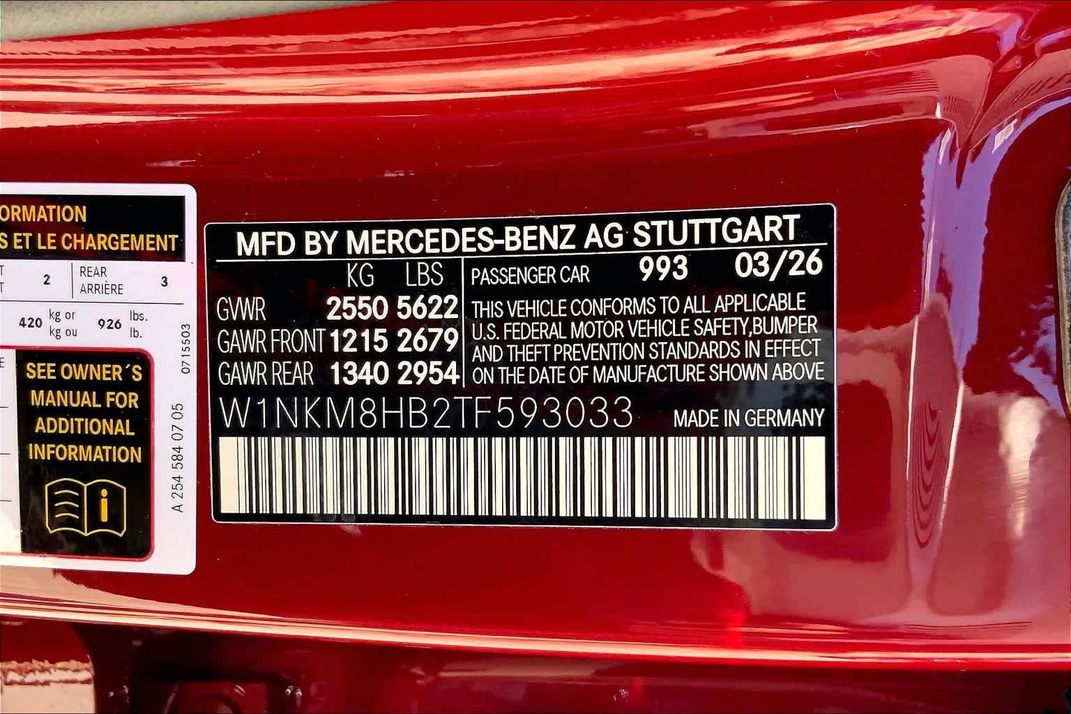 New 2026 MANUFAKTUR Patagonia Red Metallic Mercedes-Benz AMG® GLC 43 image 18