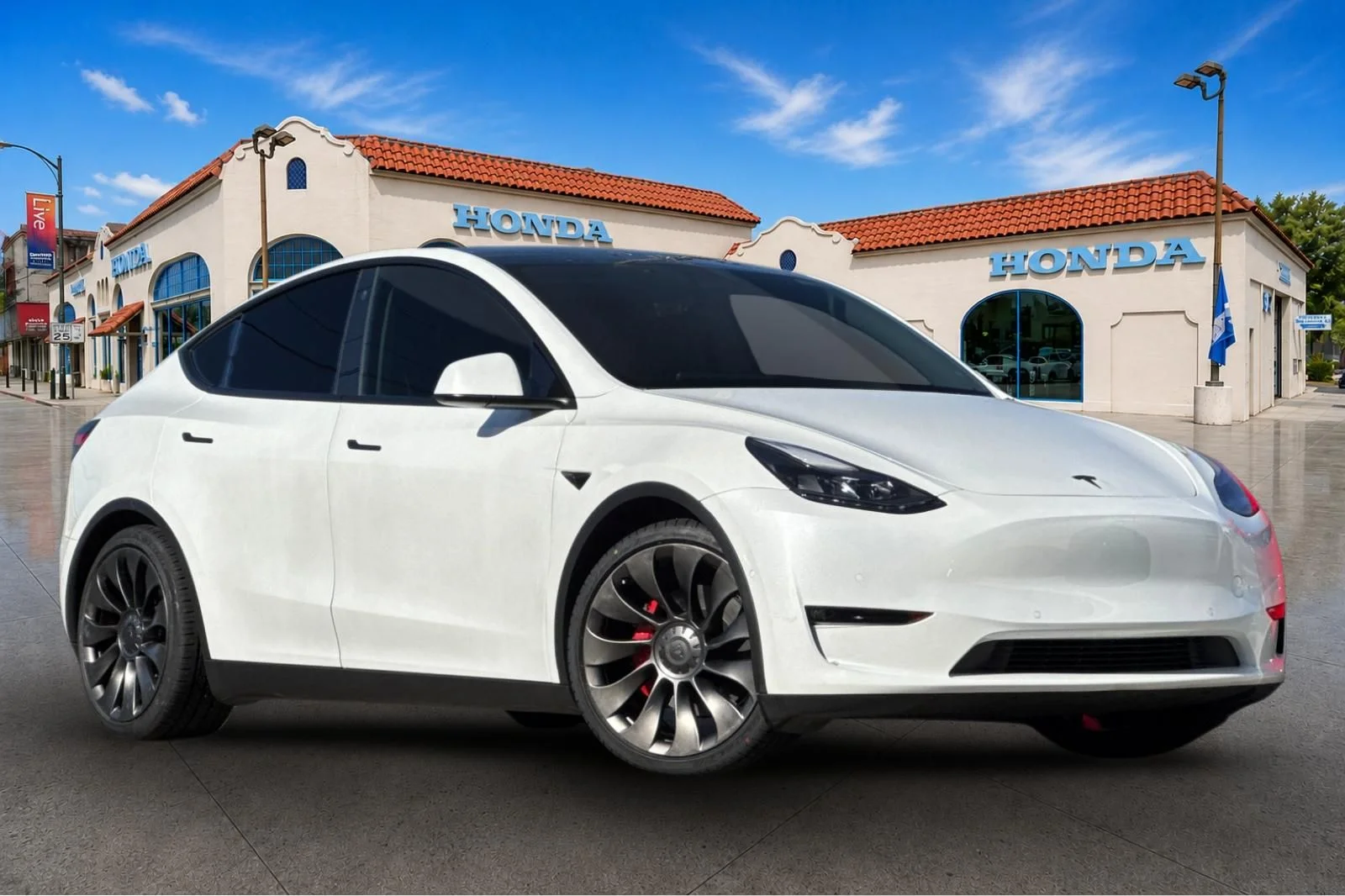 Used 2022 Tesla Model Y Performance with VIN 7SAYGDEF5NF493821 for sale in San Leandro, CA