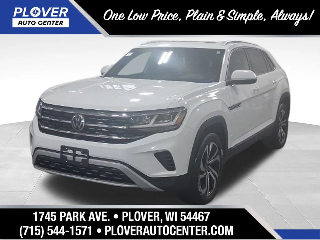 Used 2020 Pure White Volkswagen 3.6L V6 SEL Premium image 1