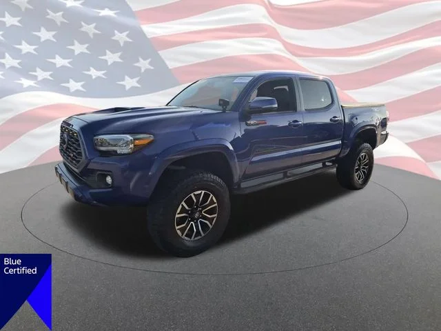 Used 2022 Blue Toyota TRD Sport image 7