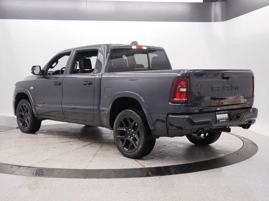 New 2026 Forged Blue Metallic Exterior Paint Ram Laramie image 3