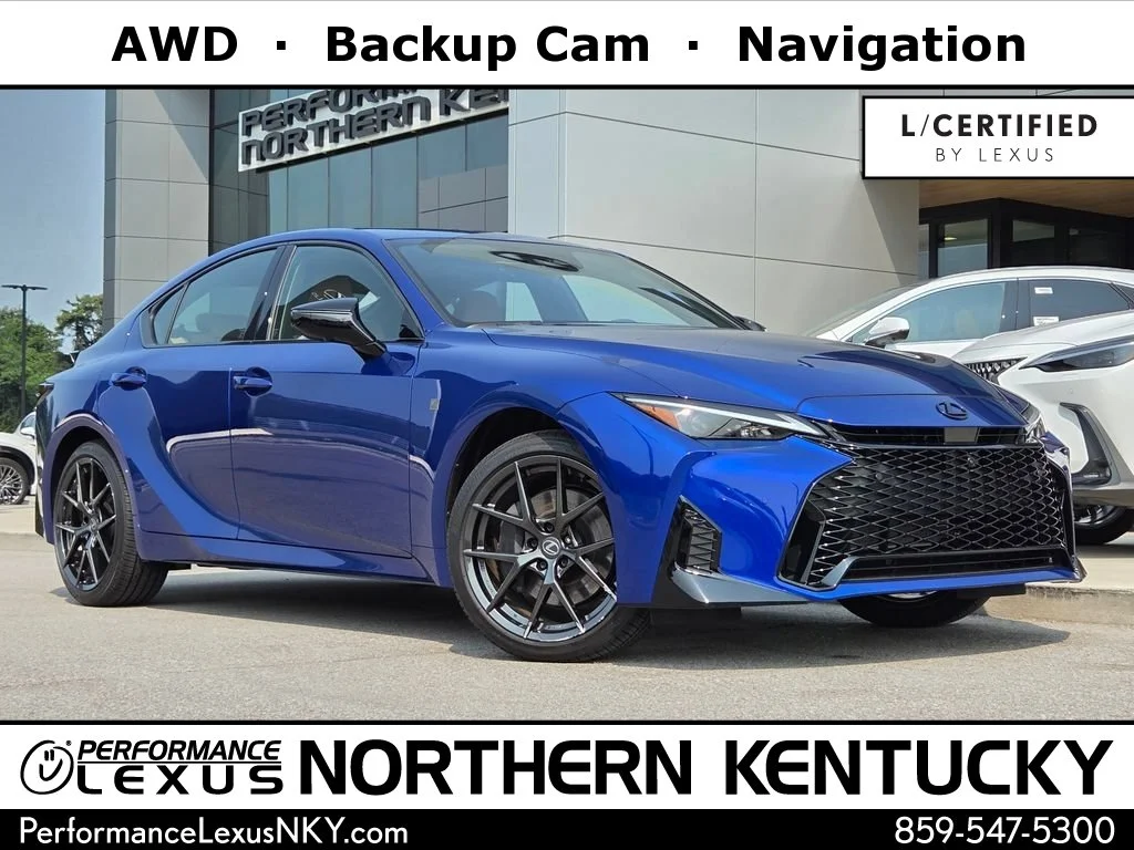 Certified Used 2026 Ultrasonic Blue Mica 2.0 Lexus 350 F SPORT Design image 1