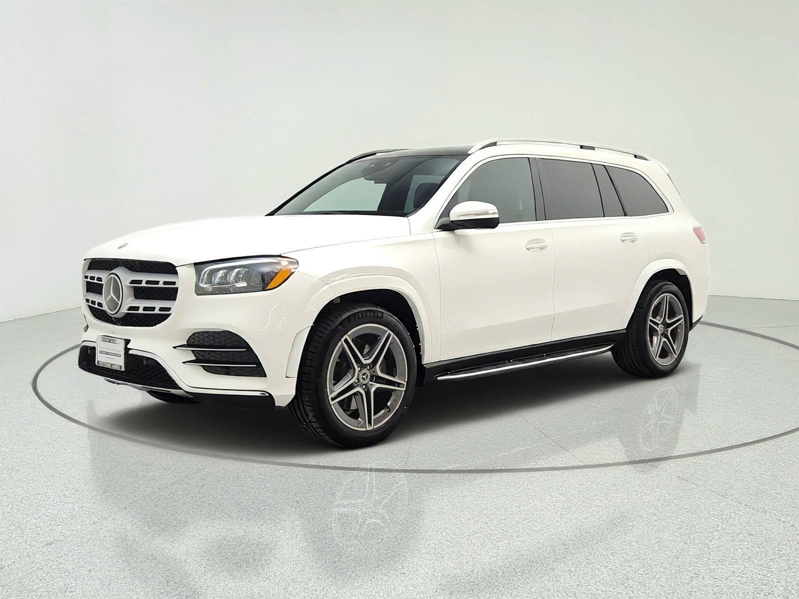 Certified Used 2023 Polar White Mercedes-Benz GLS 450 4MATIC® SUV image 1