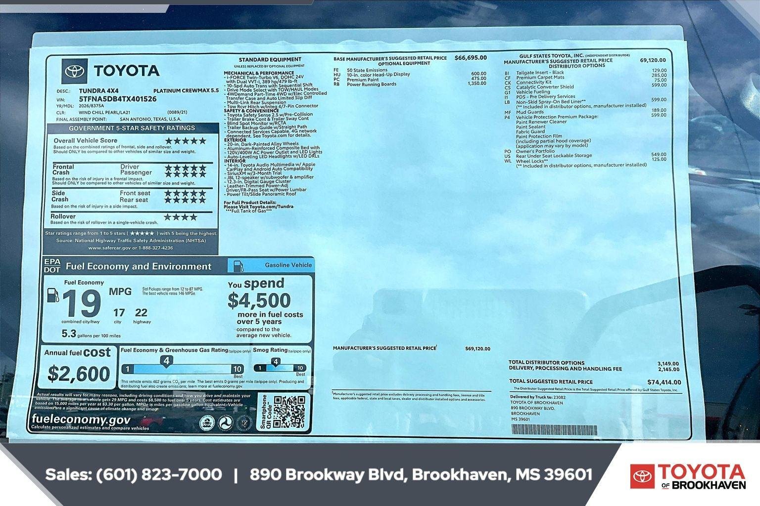 2026 Toyota Tundra Platinum - Photo 14