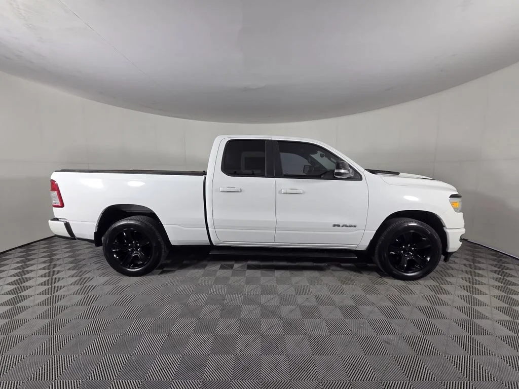 Used 2021 Bright White Clearcoat Ram Big Horn image 5