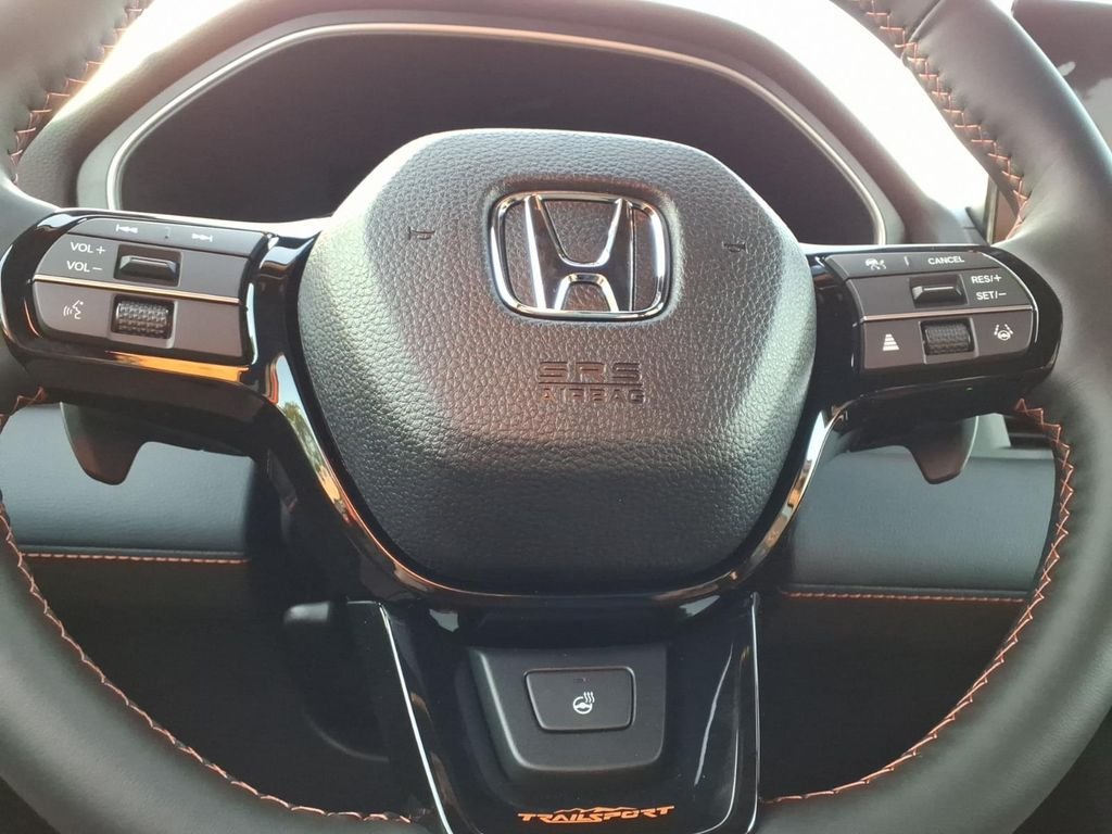 New 2026 Sunset Orange Honda TrailSport Elite Blackout image 18