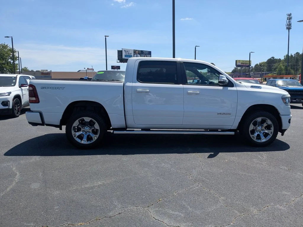 Used 2022 Bright White Clearcoat Ram Big Horn image 4