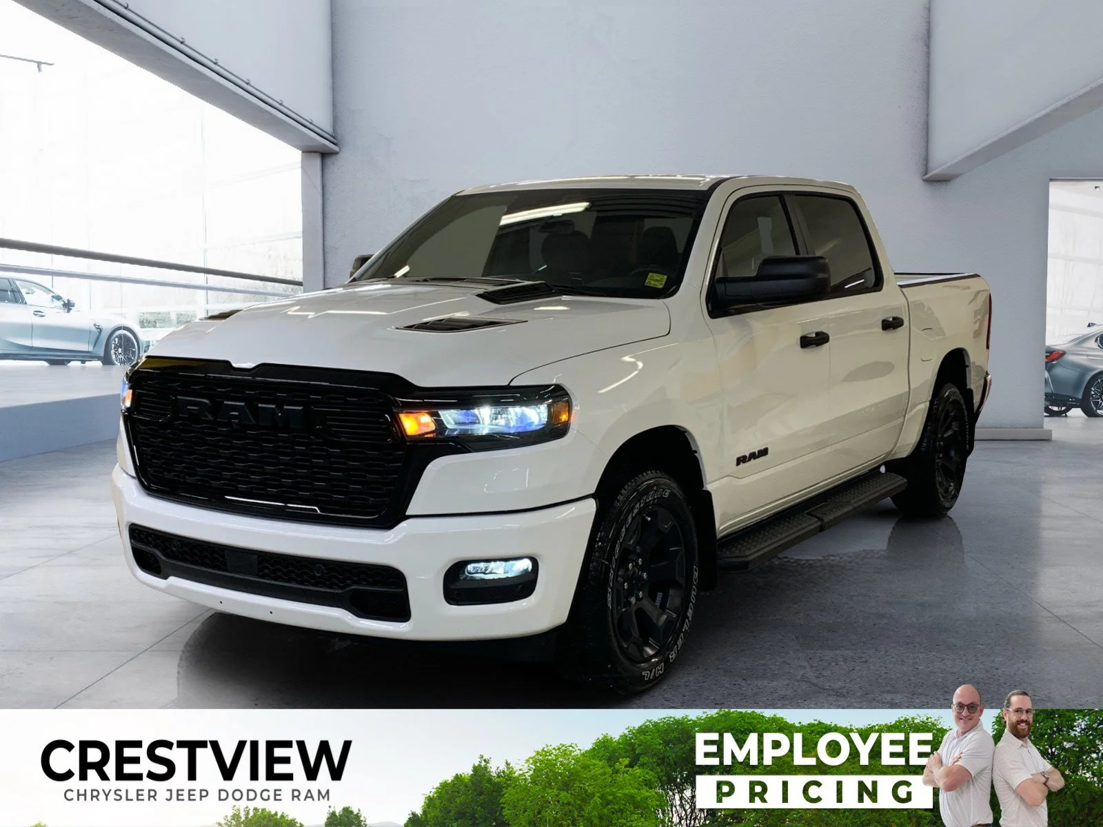 New 2026 Bright White Ram Express image 1