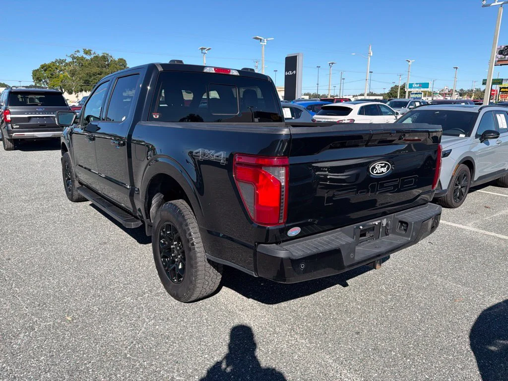 Certified Used 2024 Black Metallic Ford XLT image 7