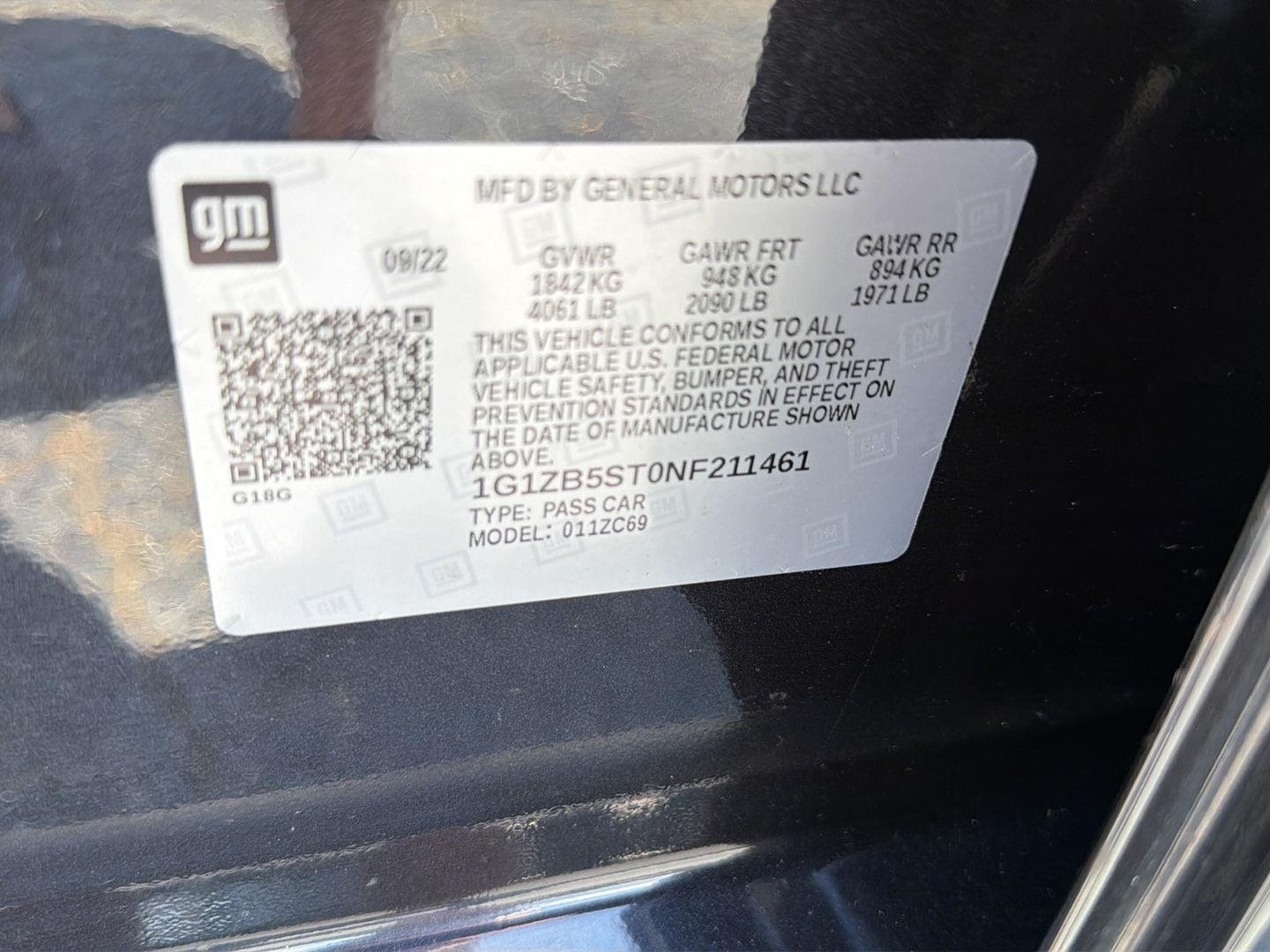 Used 2022 Dark Ash Metallic Chevrolet LS image 38