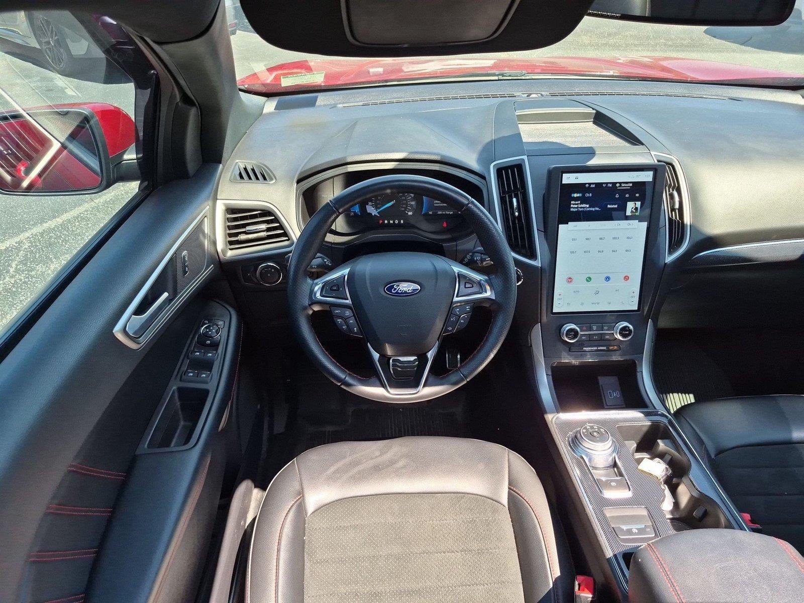 Used 2022 Rapid Red Metallic Tinted Clearcoat Ford ST-Line image 34
