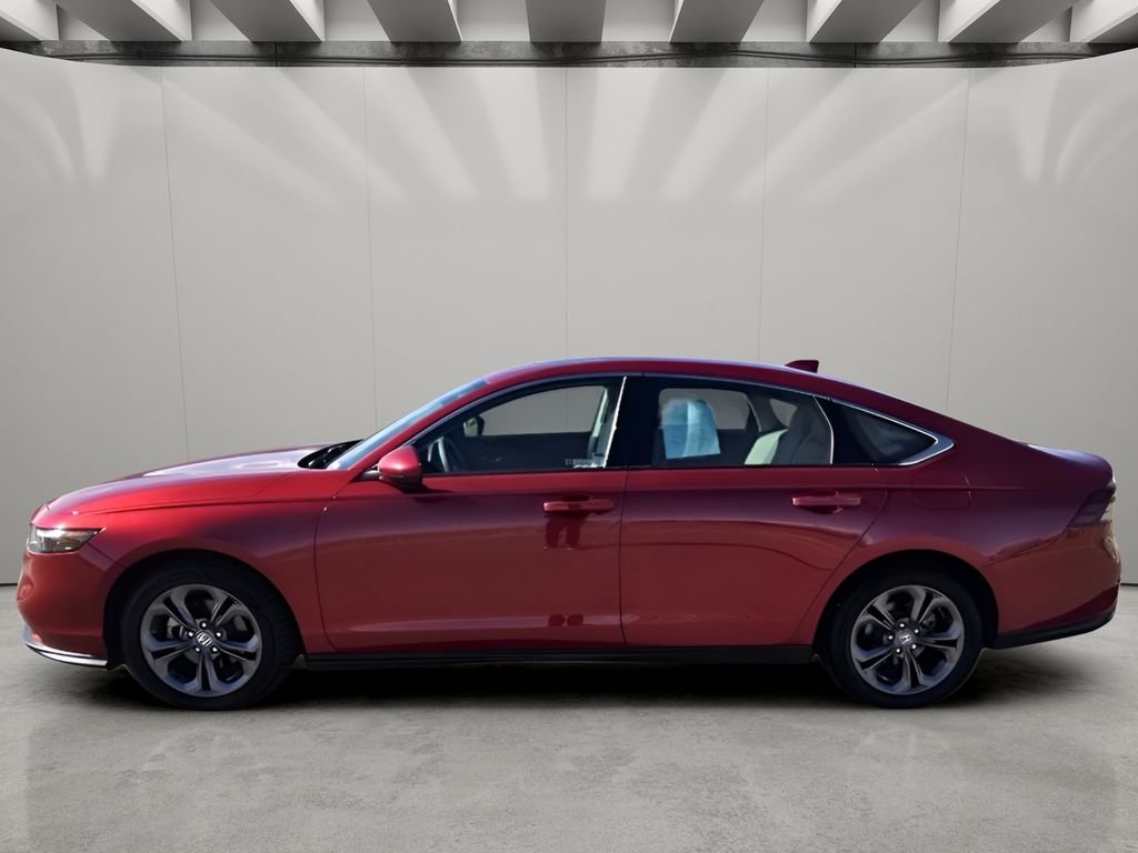 Used 2023 Radiant Red Metallic Honda EX image 2