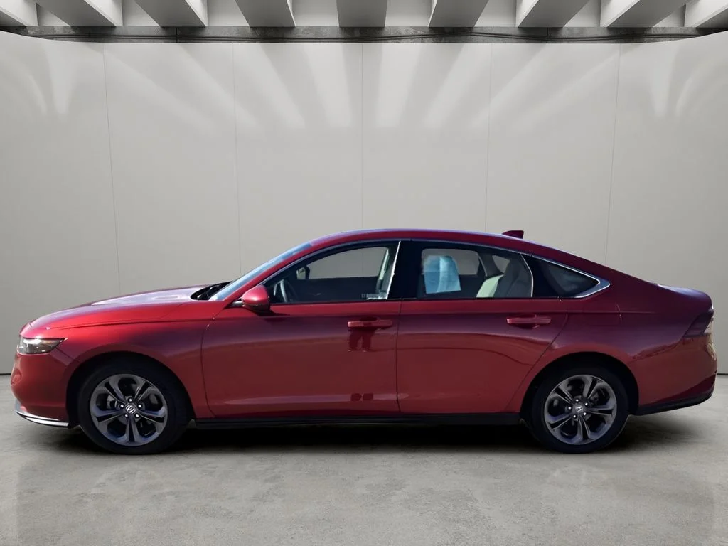 Used 2023 Radiant Red Metallic Honda EX image 2