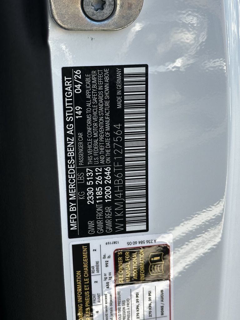 New 2026 Polar White Mercedes-Benz CLE 300 image 66
