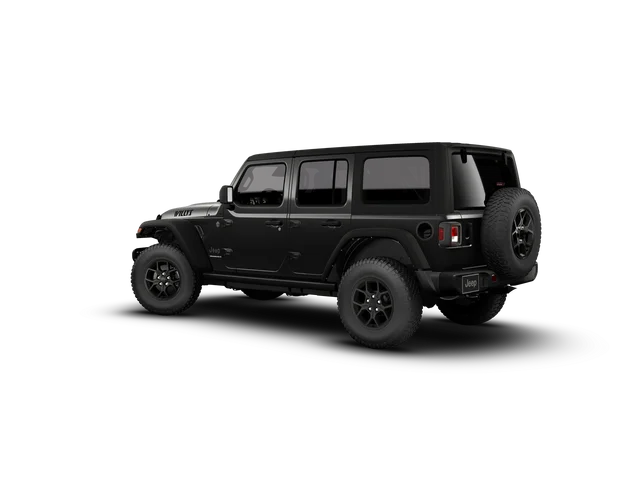 New 2026 Black Clear-Coat Exterior Paint Jeep Willys image 4