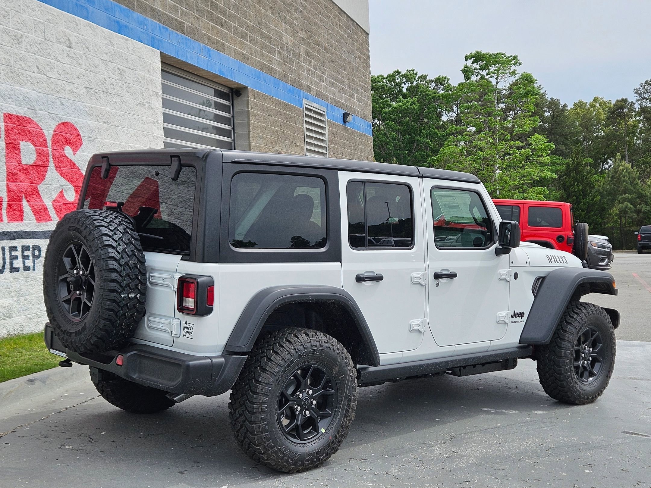 New 2026 Bright White Clear-Coat Exterior Paint Jeep Willys image 7