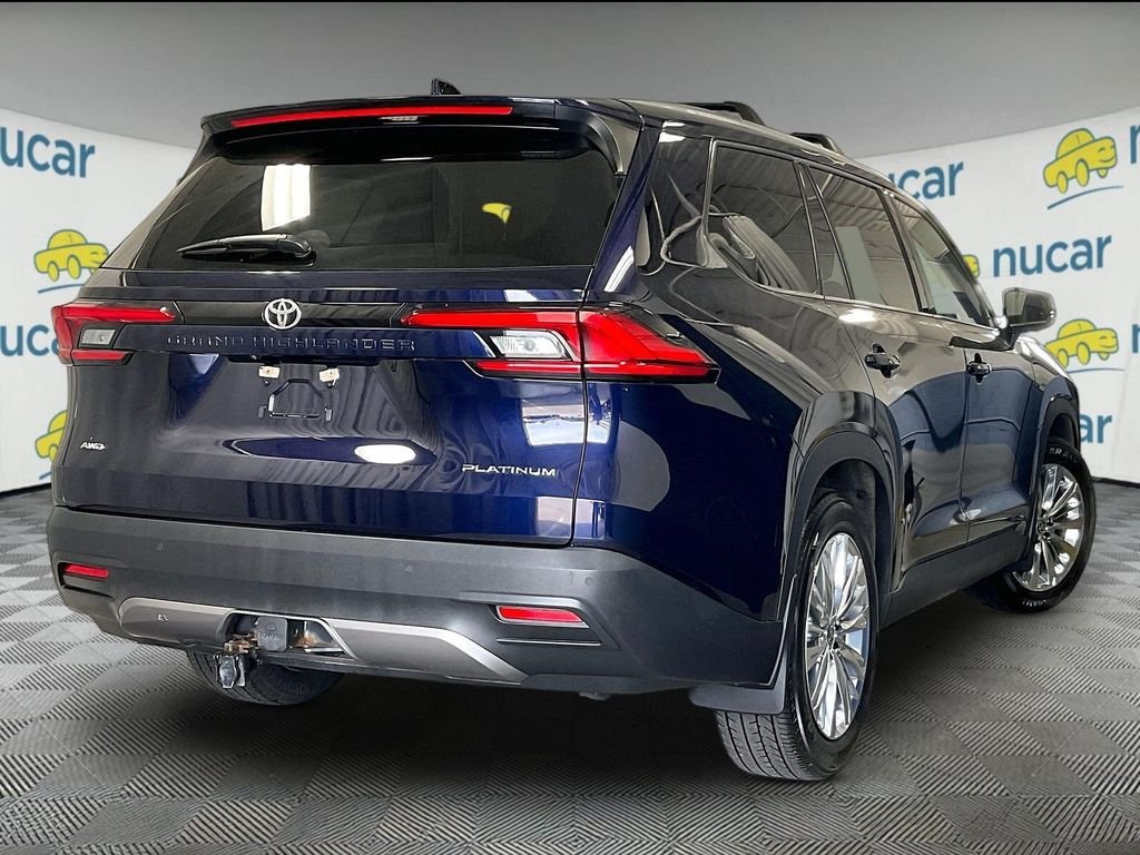 Certified Used 2024 Blue Toyota Platinum image 5