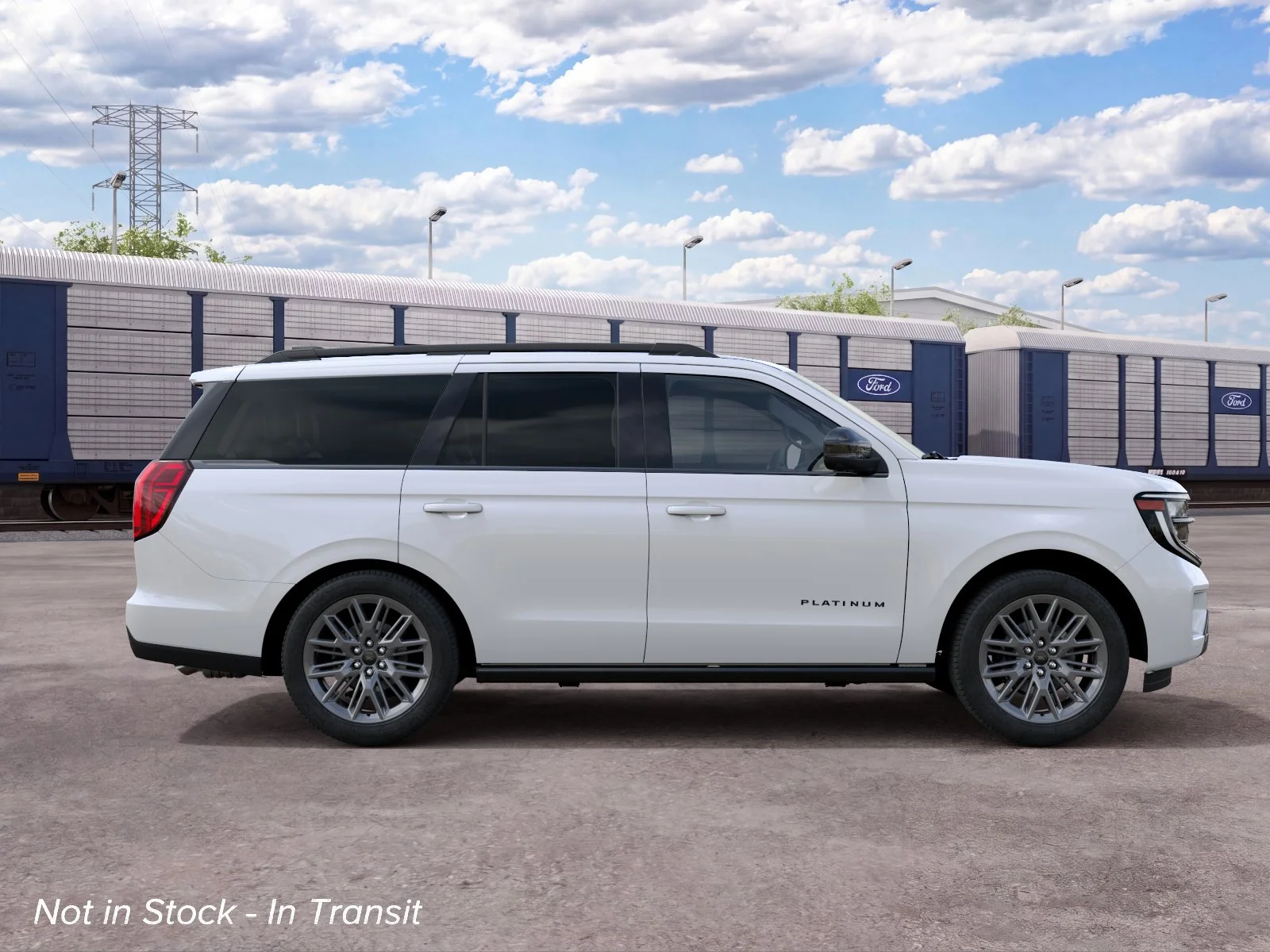 New 2027 Star White Metallic Tri-Coat Ford Platinum image 5
