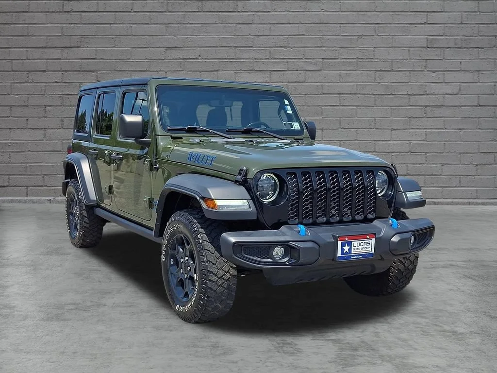 Used 2023 Sarge Green Clearcoat Jeep Willys image 2