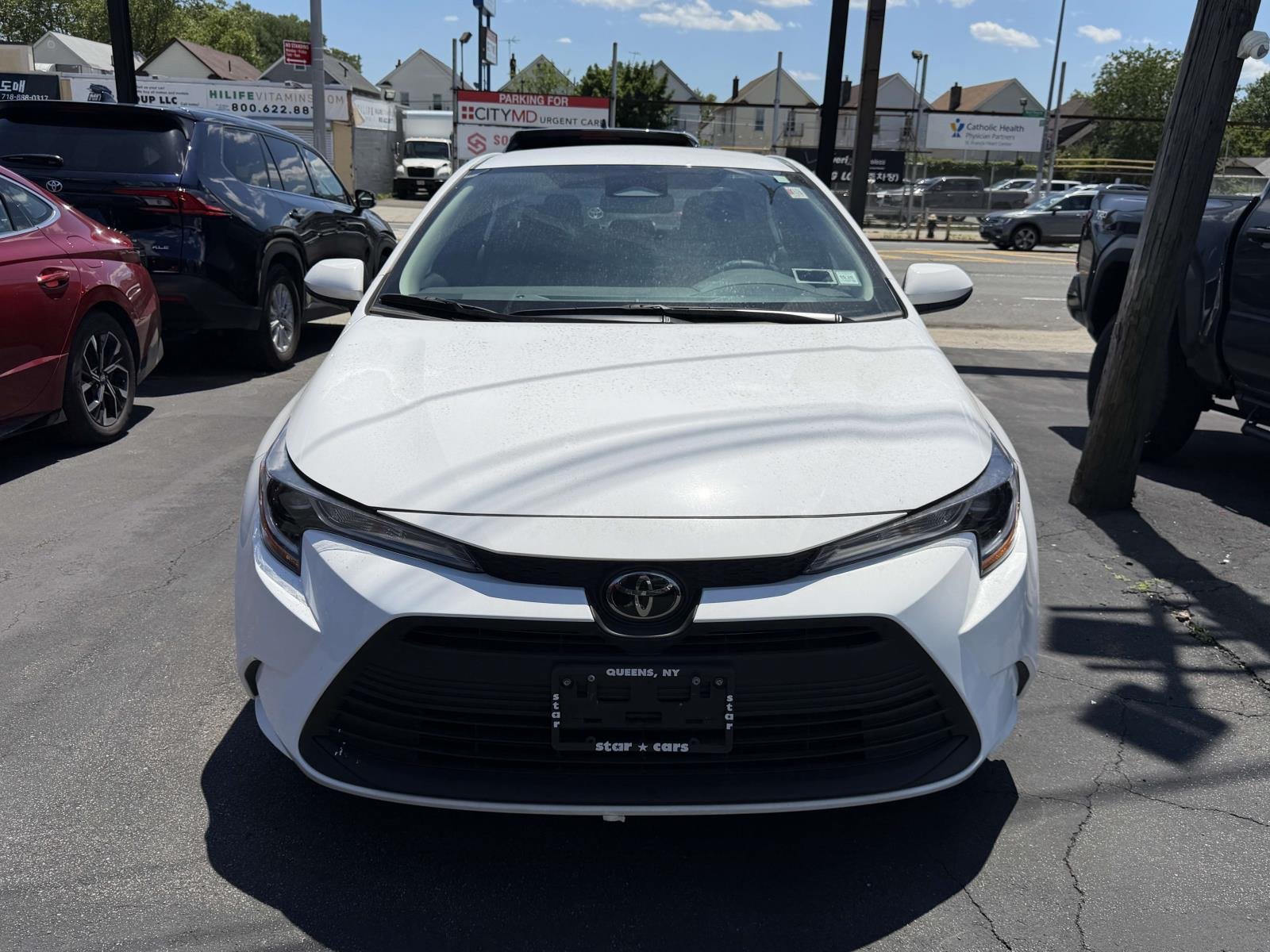 Used 2023 White Toyota LE CVT (Natl) image 2