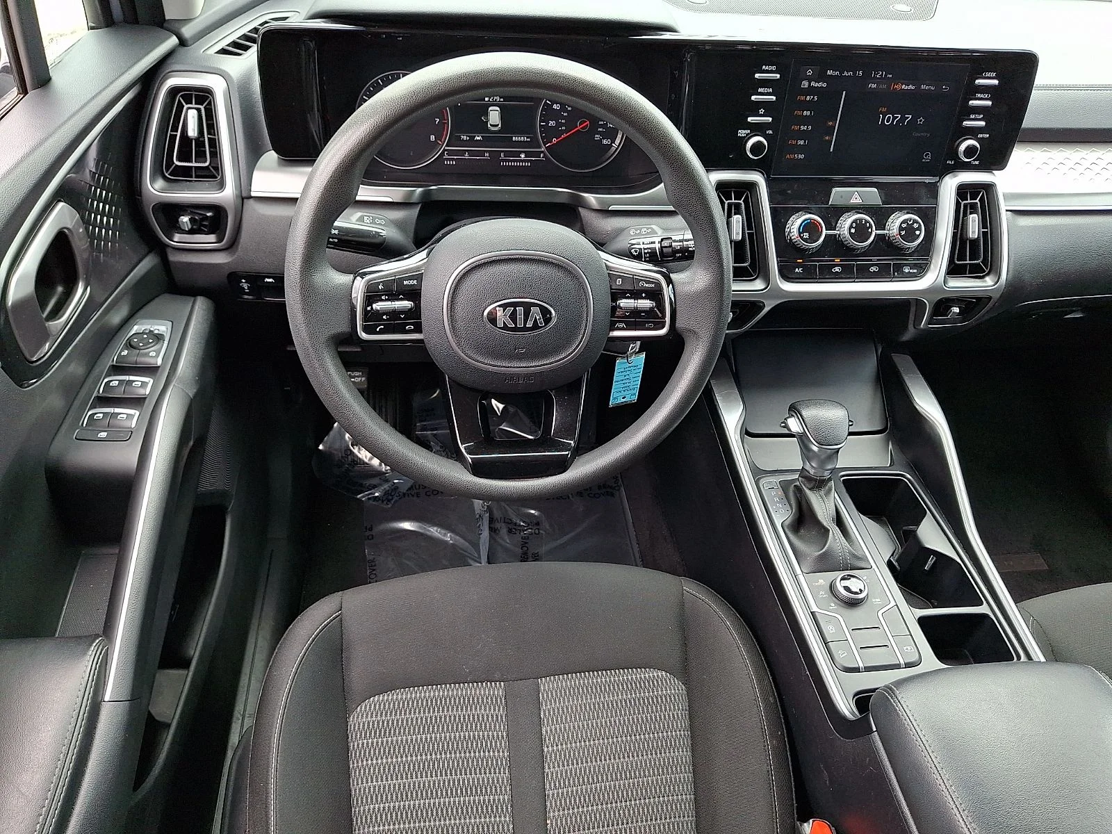 Used 2021 Silver Kia LX image 11