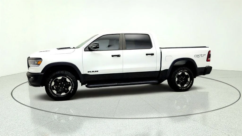 Used 2023 Bright White Clearcoat Ram Rebel 4x4 Crew Cab 5