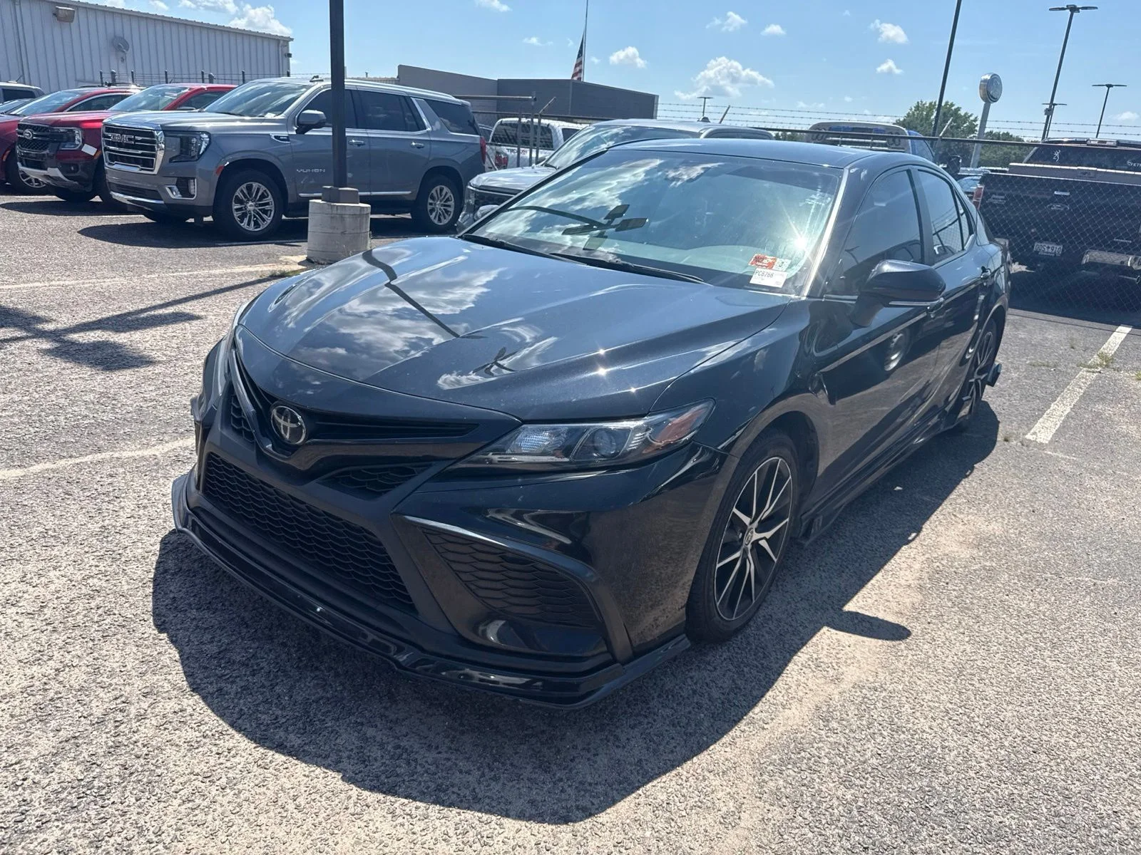 Used 2023 Black Toyota SE image 2