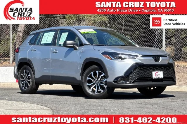 Certified Used 2025 Silver Toyota Hybrid S image 1