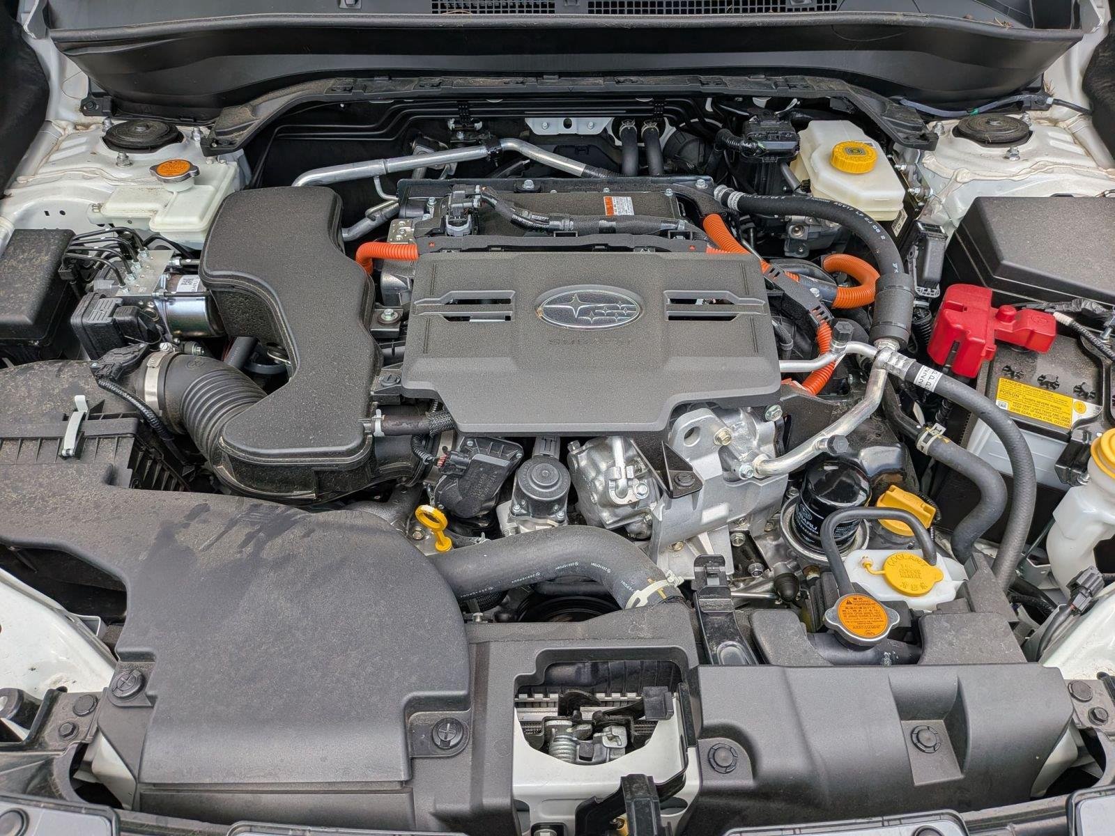 Used 2025 Crystal White Pearl Subaru Limited Hybrid image 38