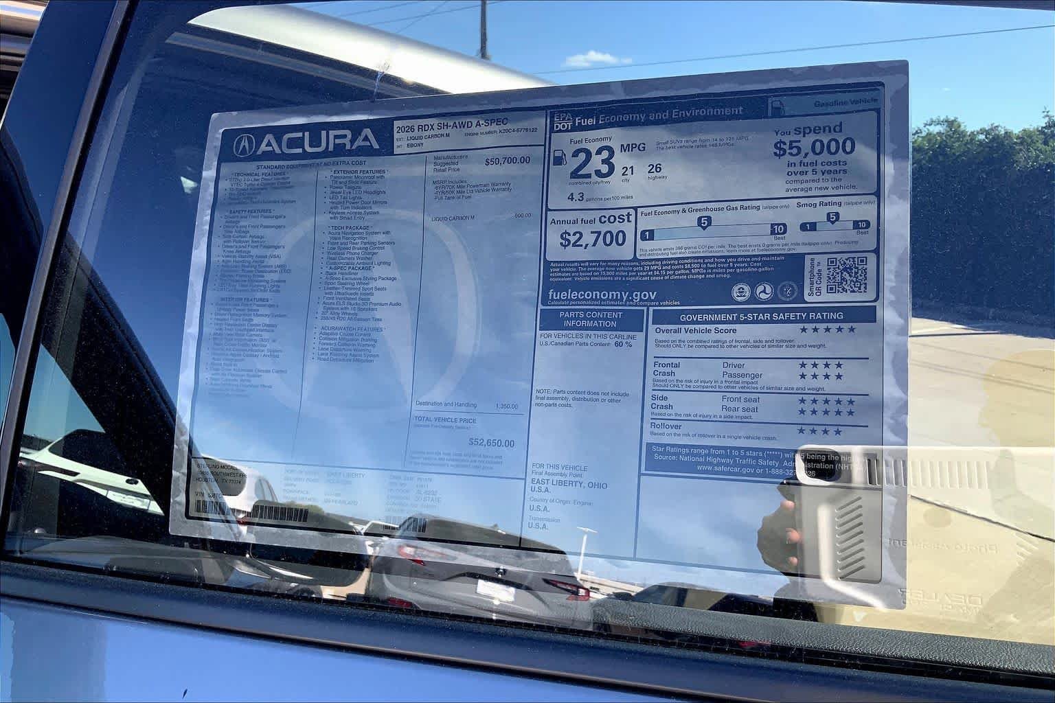 2026 Acura RDX A-Spec Package - Photo 21